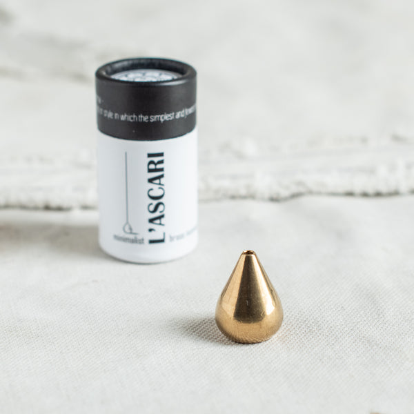 + L'Ascari Brass Incense Holder - The Lost + Found Department