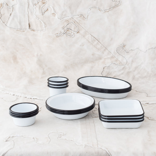 + Small Enamel Essential Dishes & Ramekins - The Lost + Found Department