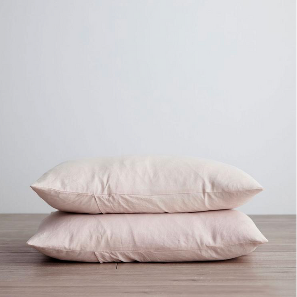 + Cultiver Linen Standard Pillowcase Set - The Lost + Found Department