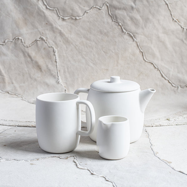 + Serax Passe Matte Porcelain White Collection - The Lost + Found Department