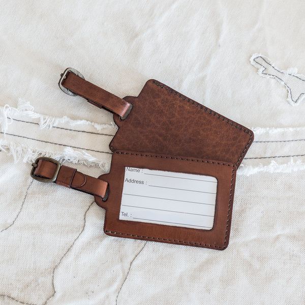 + Leather Luggage Tags $39.95 - The Lost + Found Department