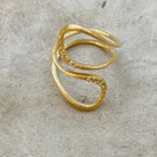 Rameau Torsion Ring - Gold