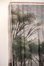 En fil d' Indienne France - Cochin Ananbo Printed Linen Curtain/Panel Wall