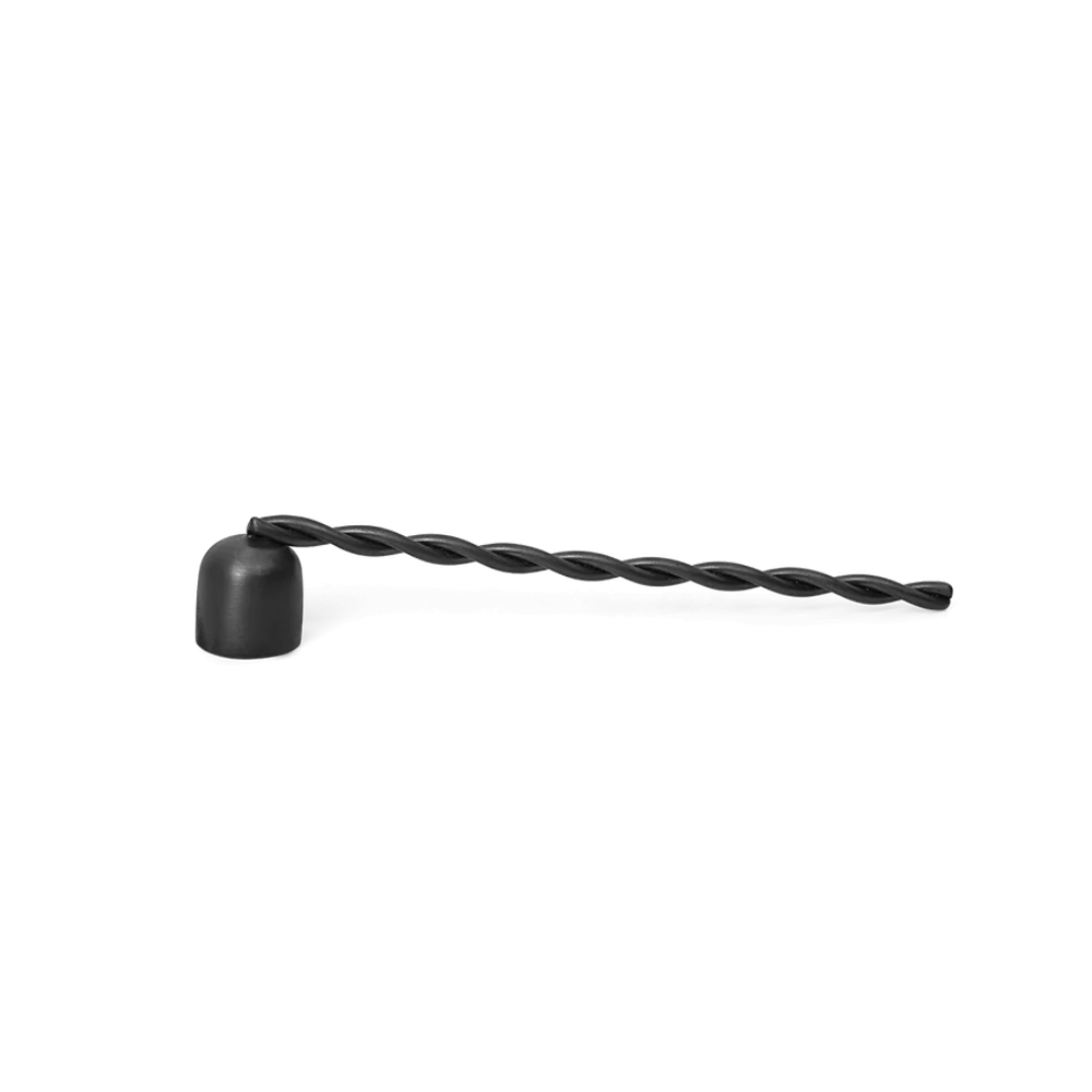 Ferm Living Twist Snuffer Black Brass