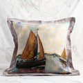 Swarm Heavy Canvas Cushion -  Two Sails