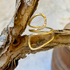 Rameau Torsion Ring - Gold