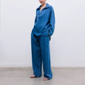 The New Society - Tencel Woman Pant Mid Denim