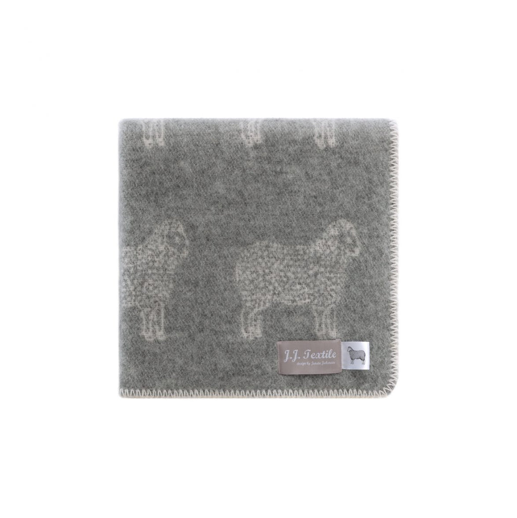 Little Wool Blanket - Sheep Soft Grey