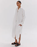 Cloth and Co The Shirt Dress - White