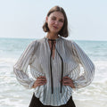 Sita Murt -Radial knitted blouse