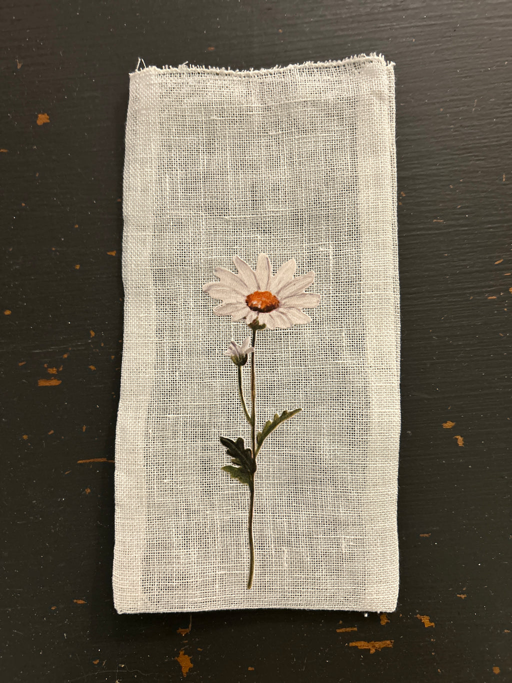 Italian Linen Botanic Pouch