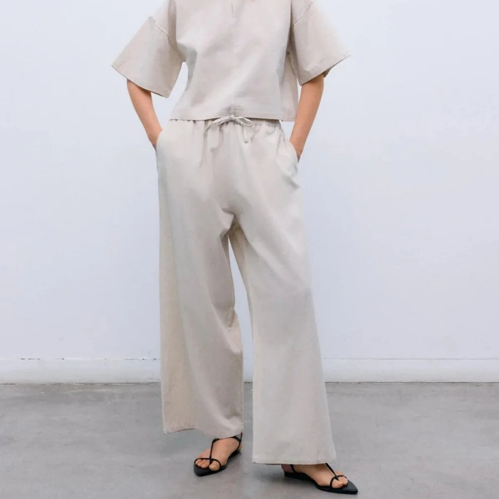 The New Society - Melissa Woman Pant Palazzo