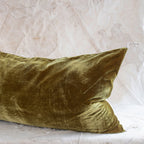 Bolster - Silk Velvet and Linen