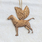 Angel Dog Hanging Ornament