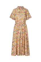 Floral dress on a white background