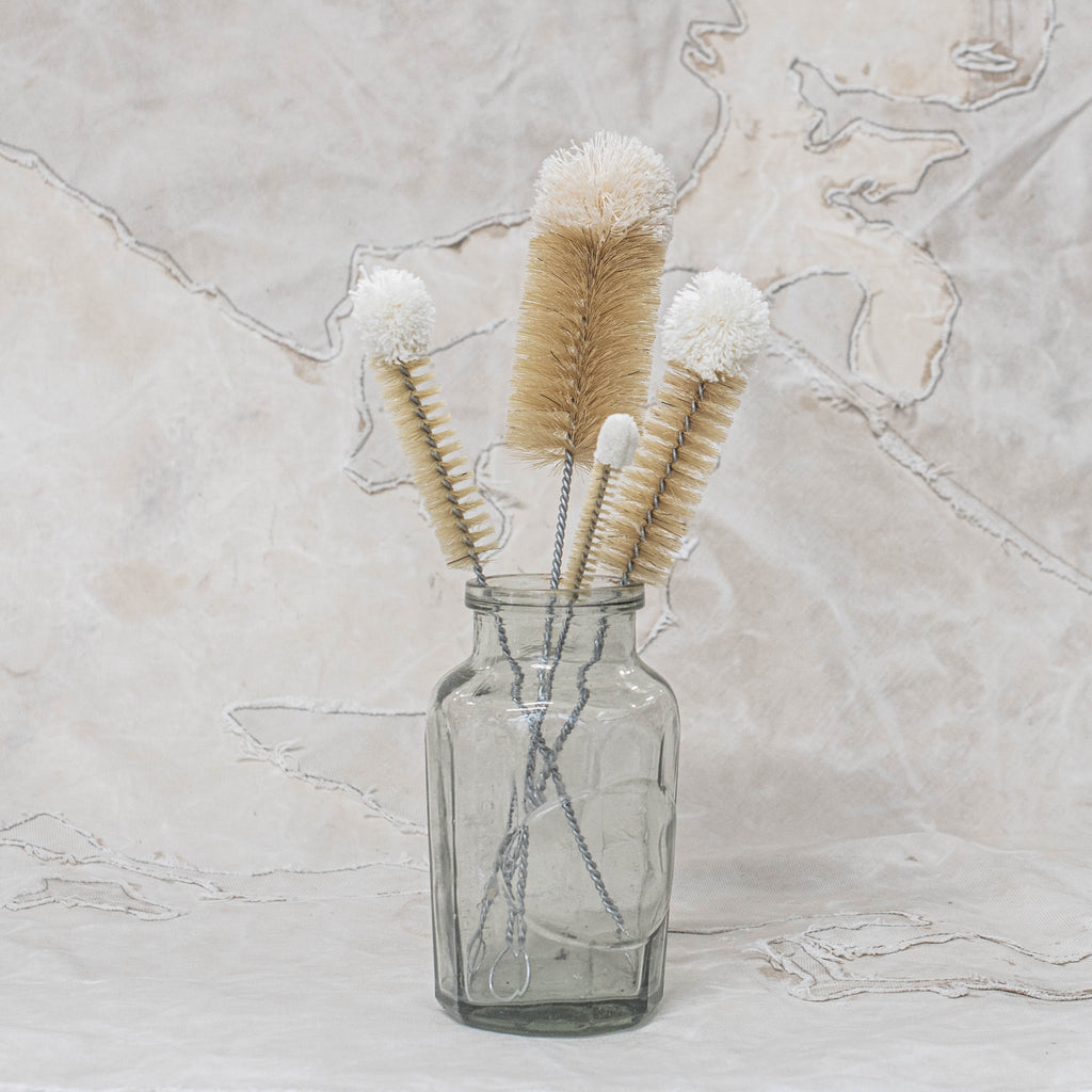 Bottle Brush Cotton Tipped Set/4