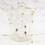 Brass Oak Leaf with Bead Branchlets Garland
