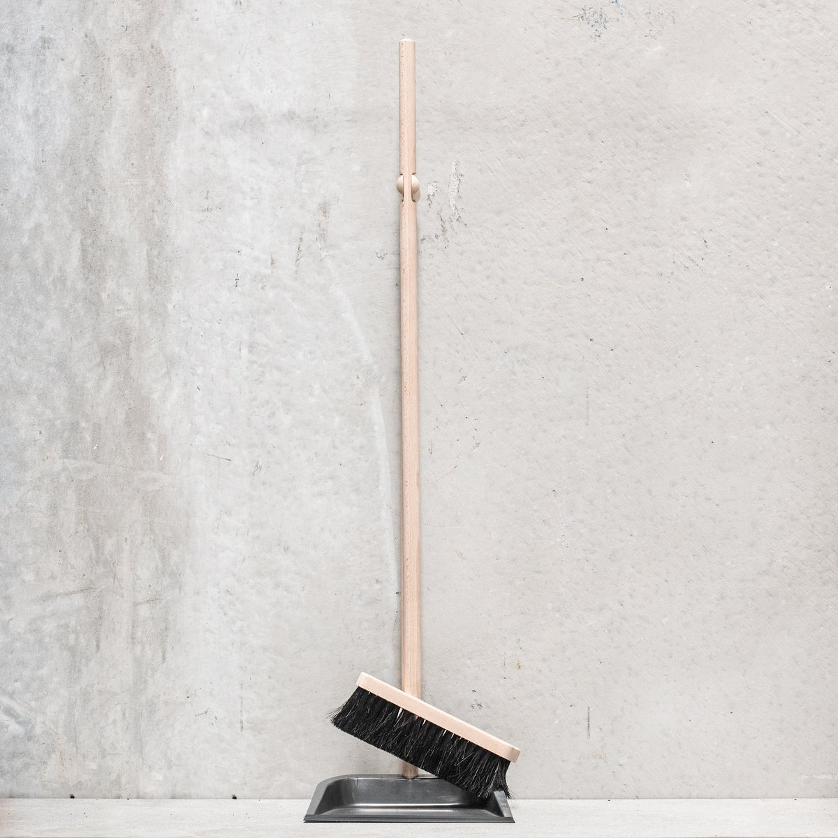 Dustpan & Brush - Beech Handle
