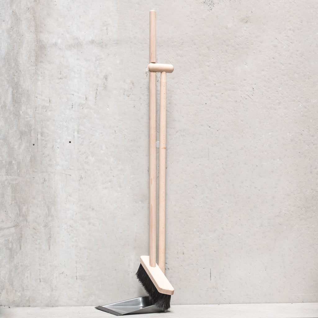 Dustpan & Brush - Beech Handle