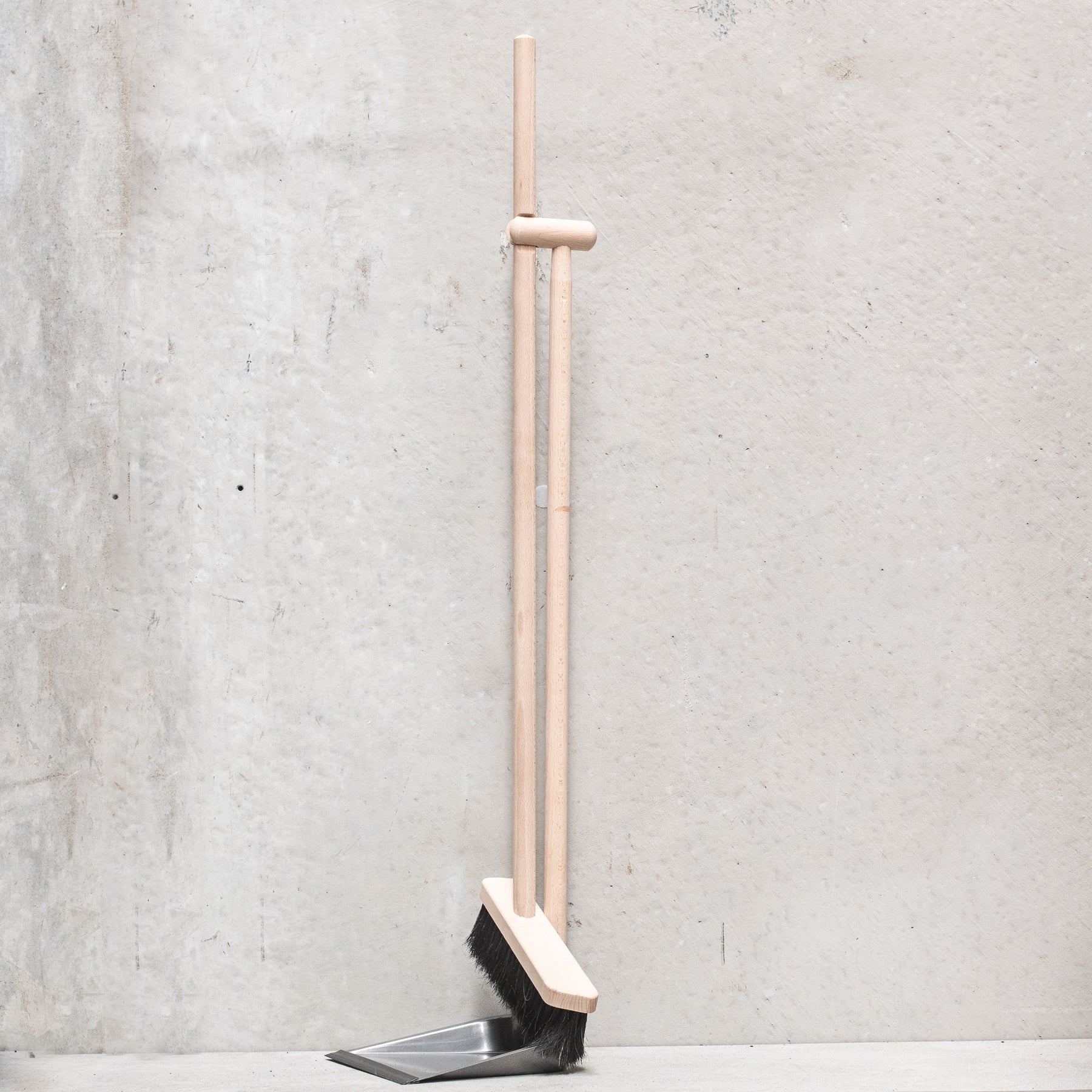 Dustpan & Brush - Beech Handle