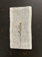 Italian Linen Botanic Pouch