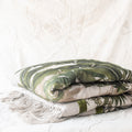En fil d' Indienne France - French Cochin Linen Bed Runner / Throw 140 x 250 by en fil d' Indienne France