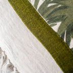 En fil d' Indienne France - French Cochin Linen Bed Runner / Throw 140 x 250 by en fil d' Indienne France