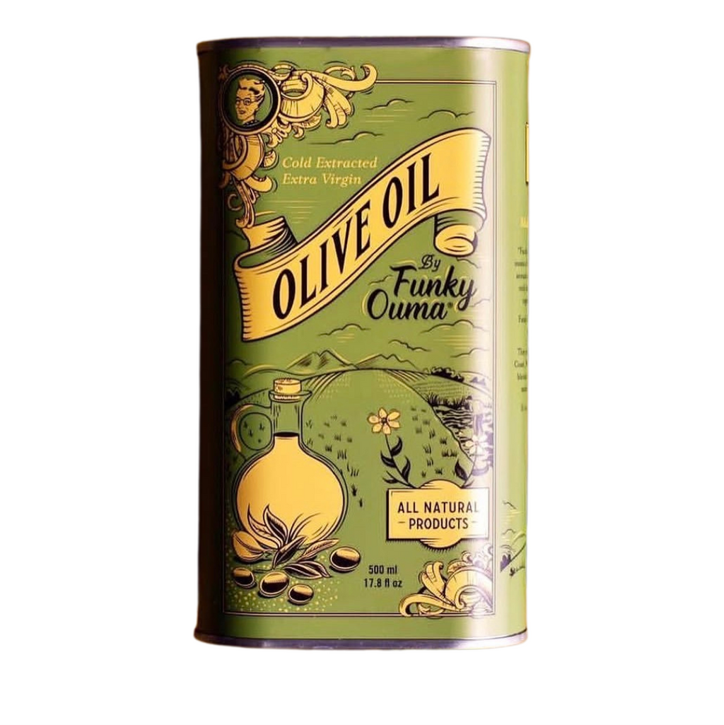 Funky Ouma Olive Oil Tin 500ml