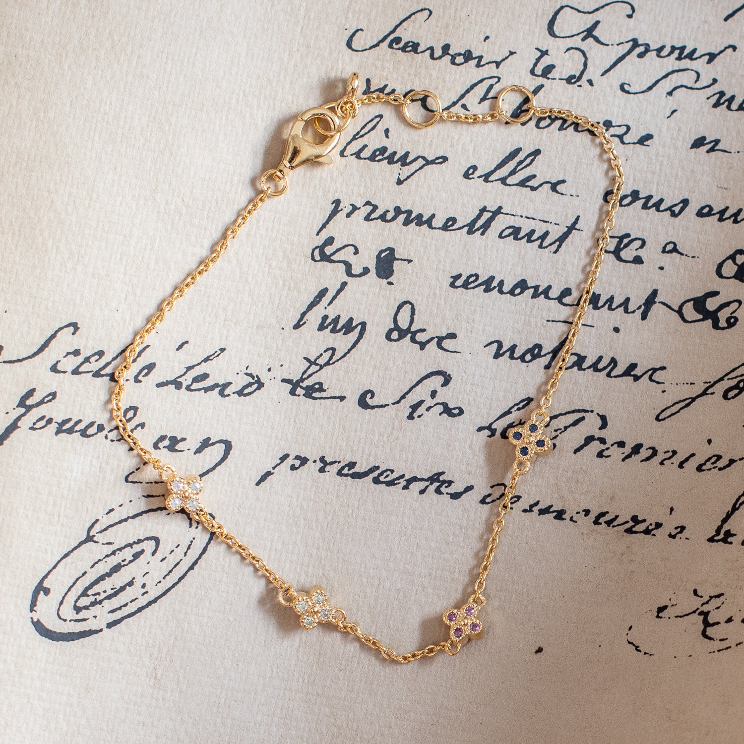 Fleur Bracelet - Gold
