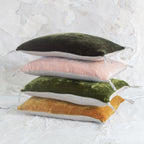 Fortuna Silk Velvet Pillow - France