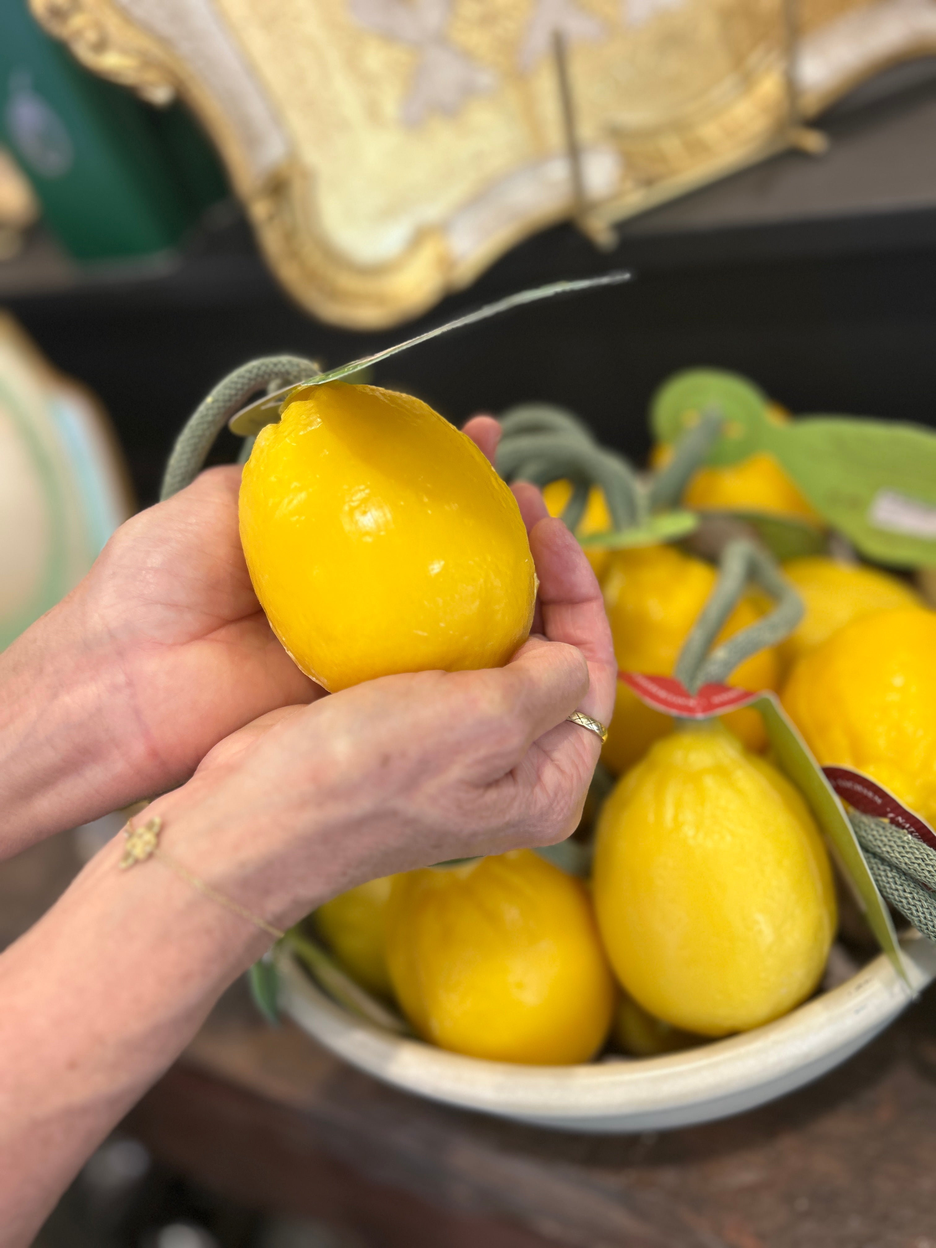 Large Lemon Soap On A Rope