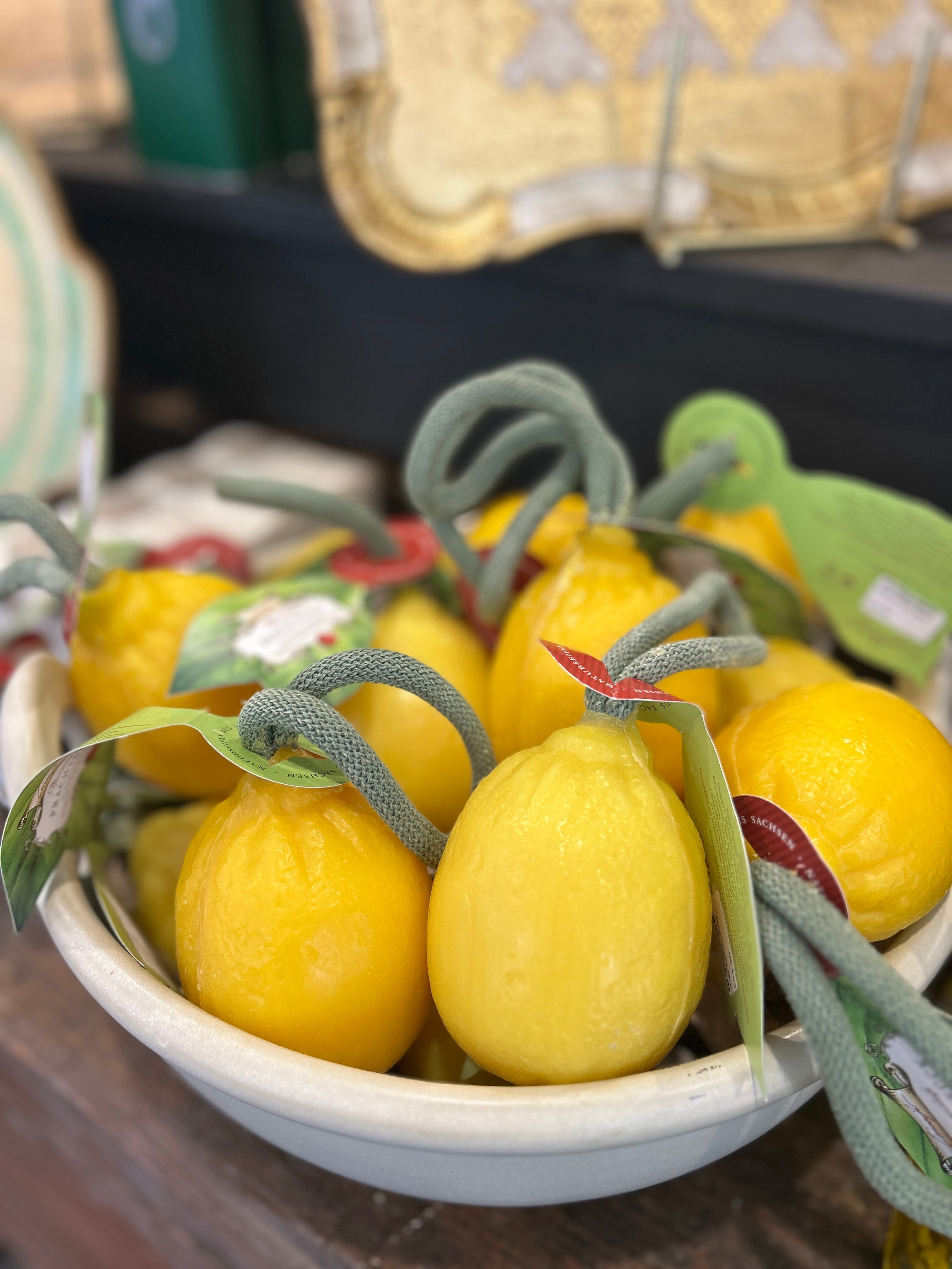 Large Lemon Soap On A Rope