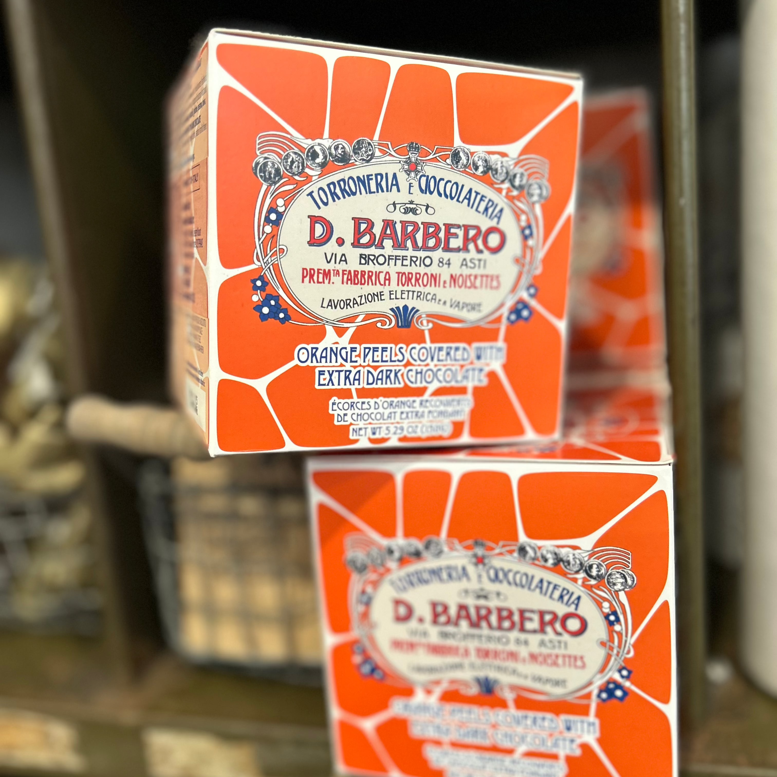 Barbero Scorzette di Arancia w/Cioccolato - Chocolate Coated Orange Peels