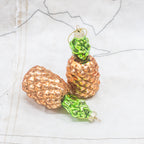 Glass Fruit Christmas Decoration