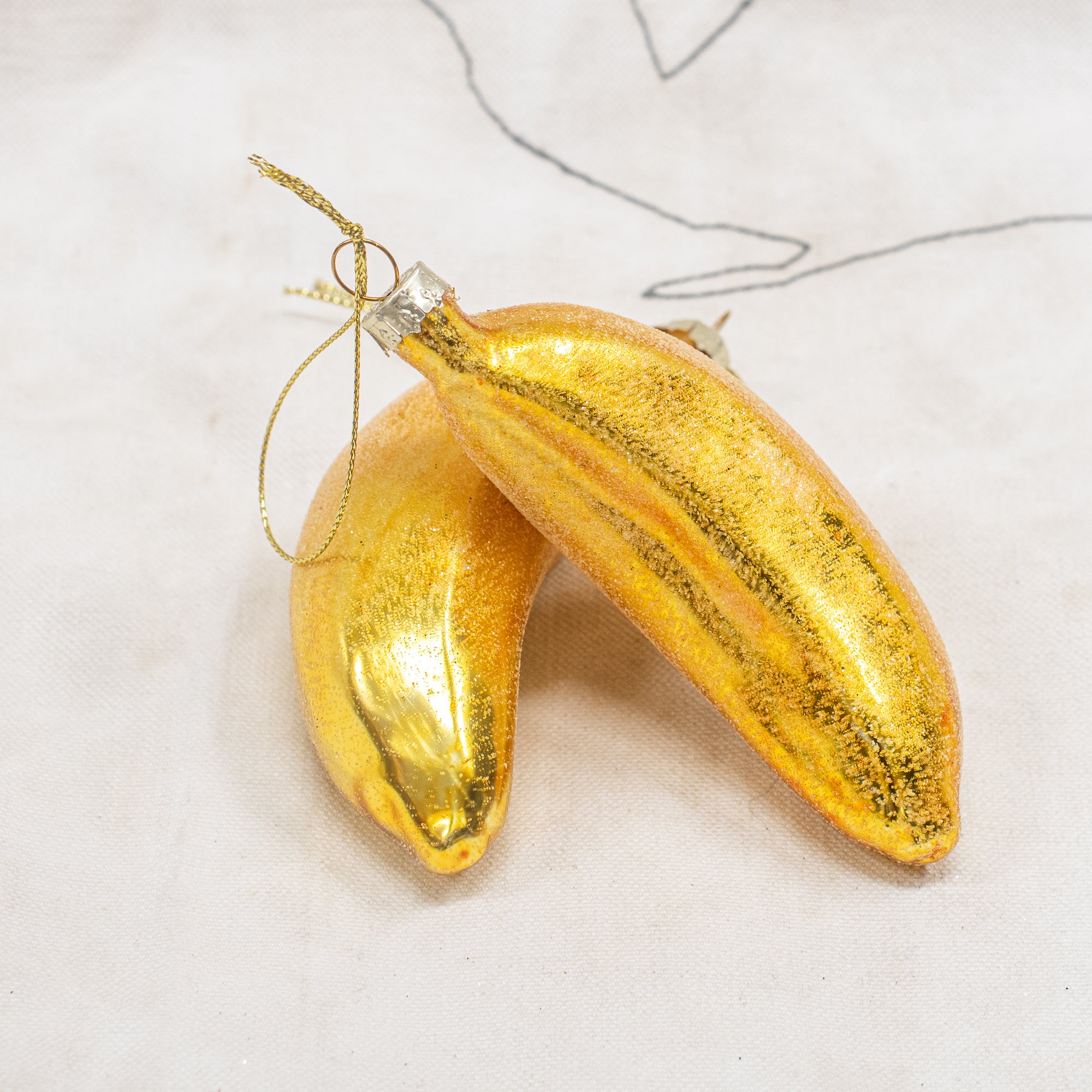 Glass Fruit Christmas Decoration