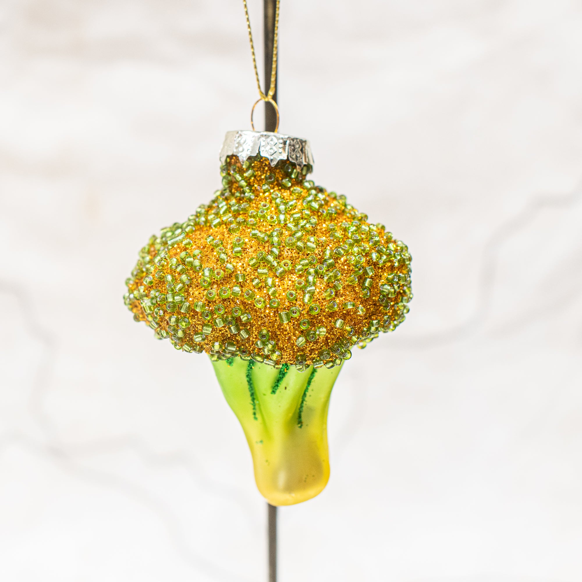 Glass Vegetables Christmas Decoration