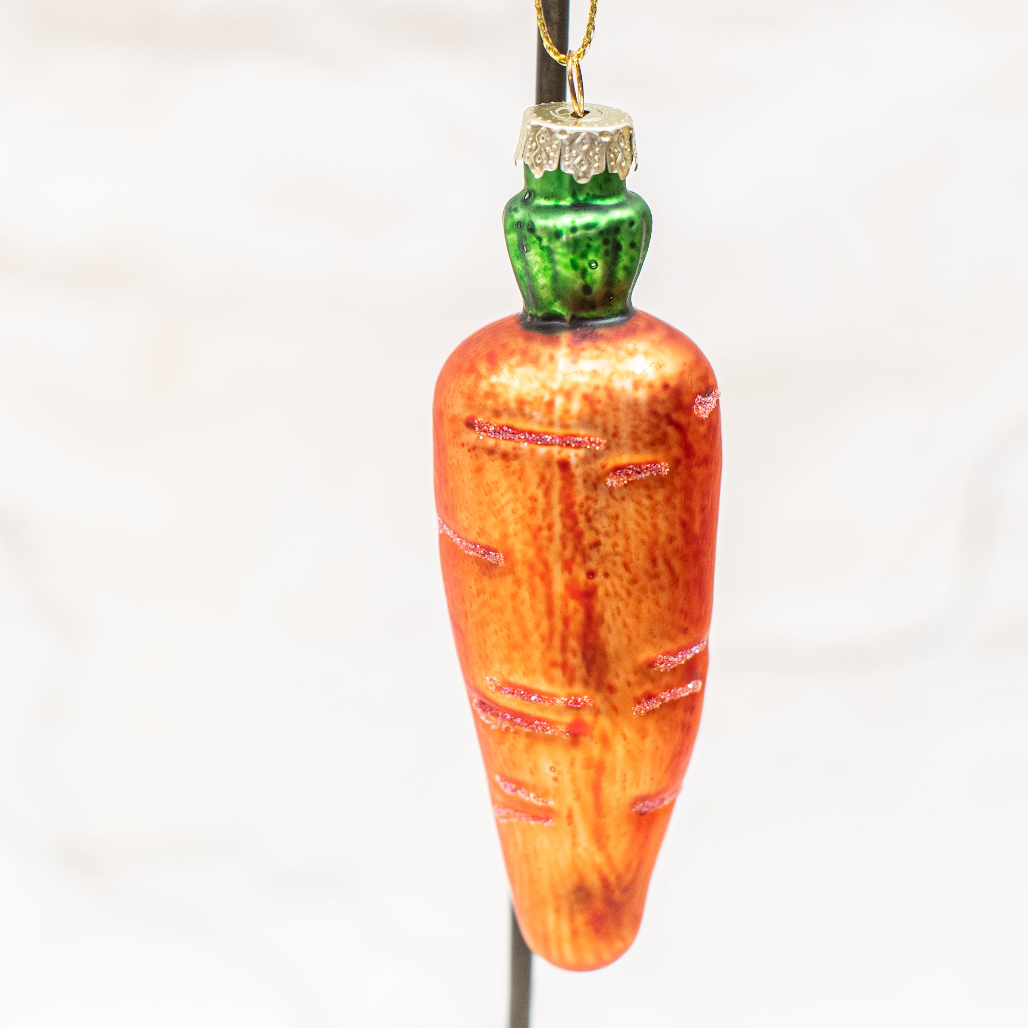 Glass Vegetables Christmas Decoration