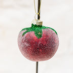Glass Vegetables Christmas Decoration