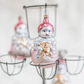 Glass Ornamentation - Baby With Teddy