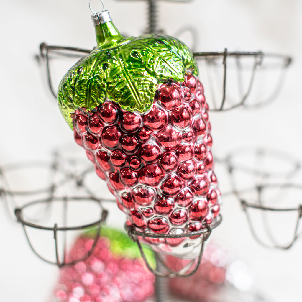 Glass Ornamentation - Berry