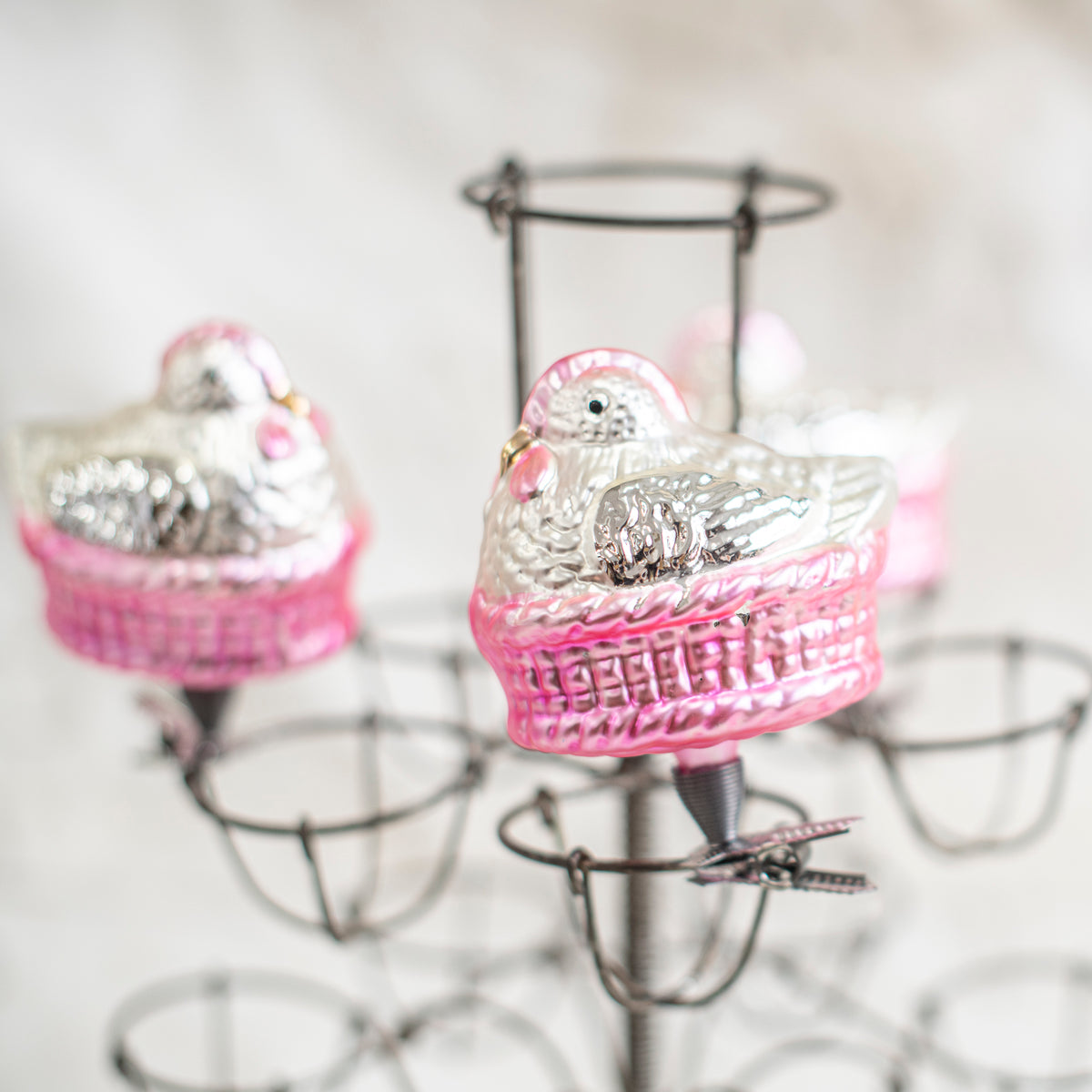 Glass Ornamentation - Chicken