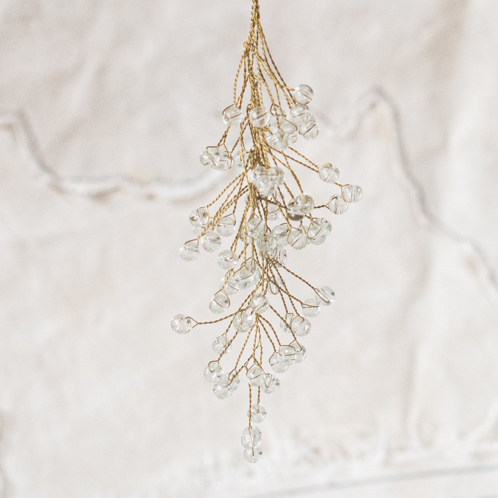 Crystal Branch Hanging Ornament