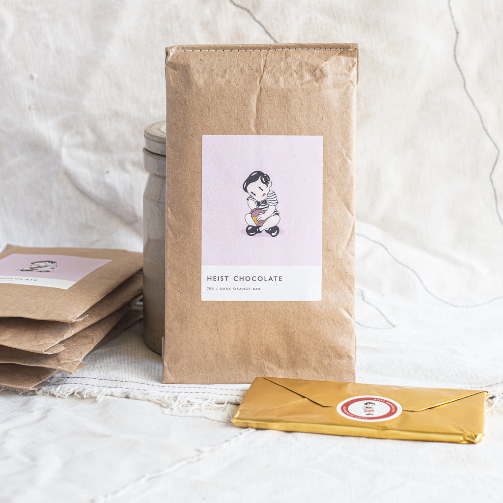 Heist Chocolate Bars - Handmade - The Lost + Found Department