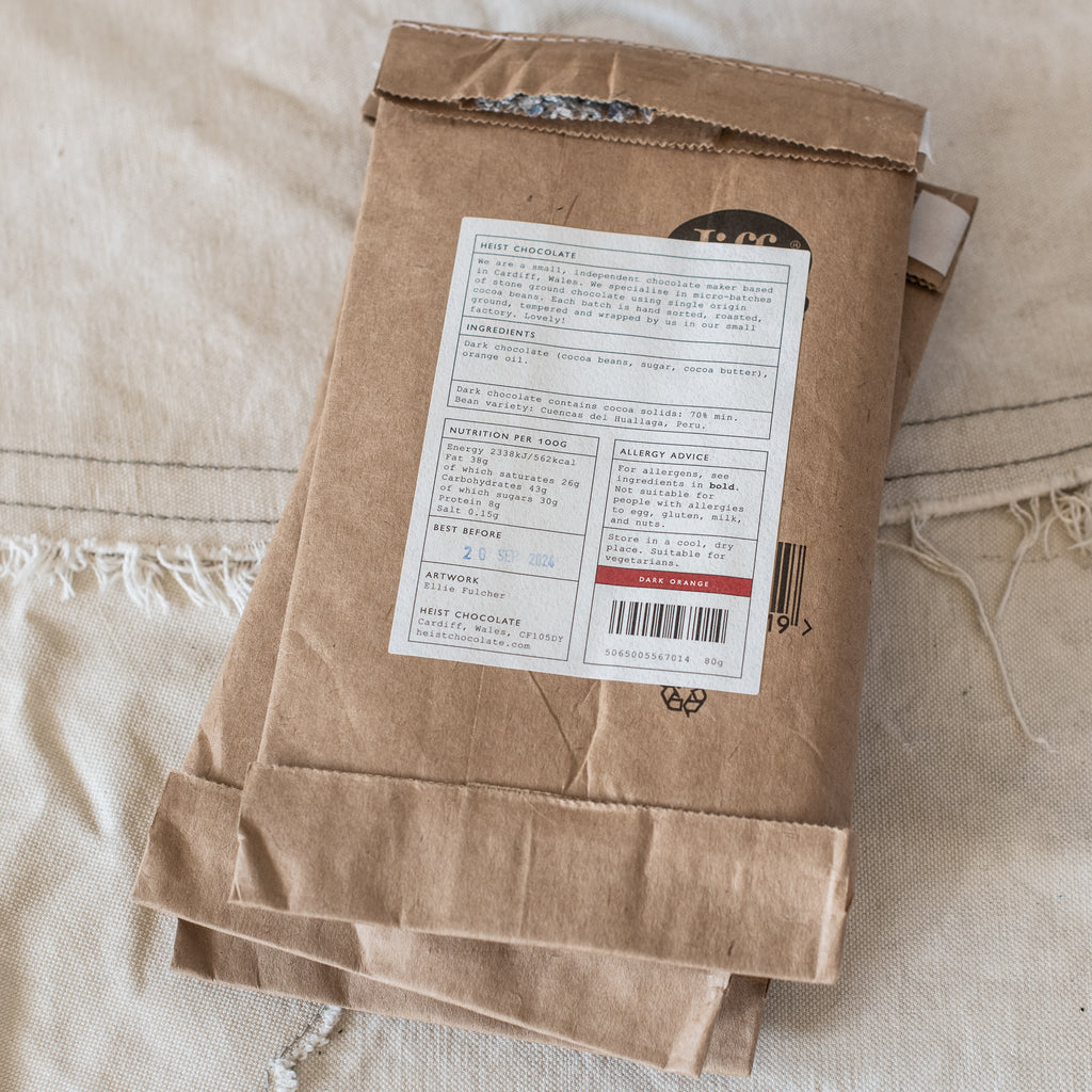 Heist Chocolate Bars - Handmade - The Lost + Found Department