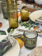 Illustrated Linen Table Runner - Citrus