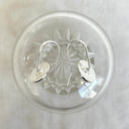 Baie Earrings Silver Disc