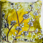 Handmade Silk Cushions - Embroidered 30x30