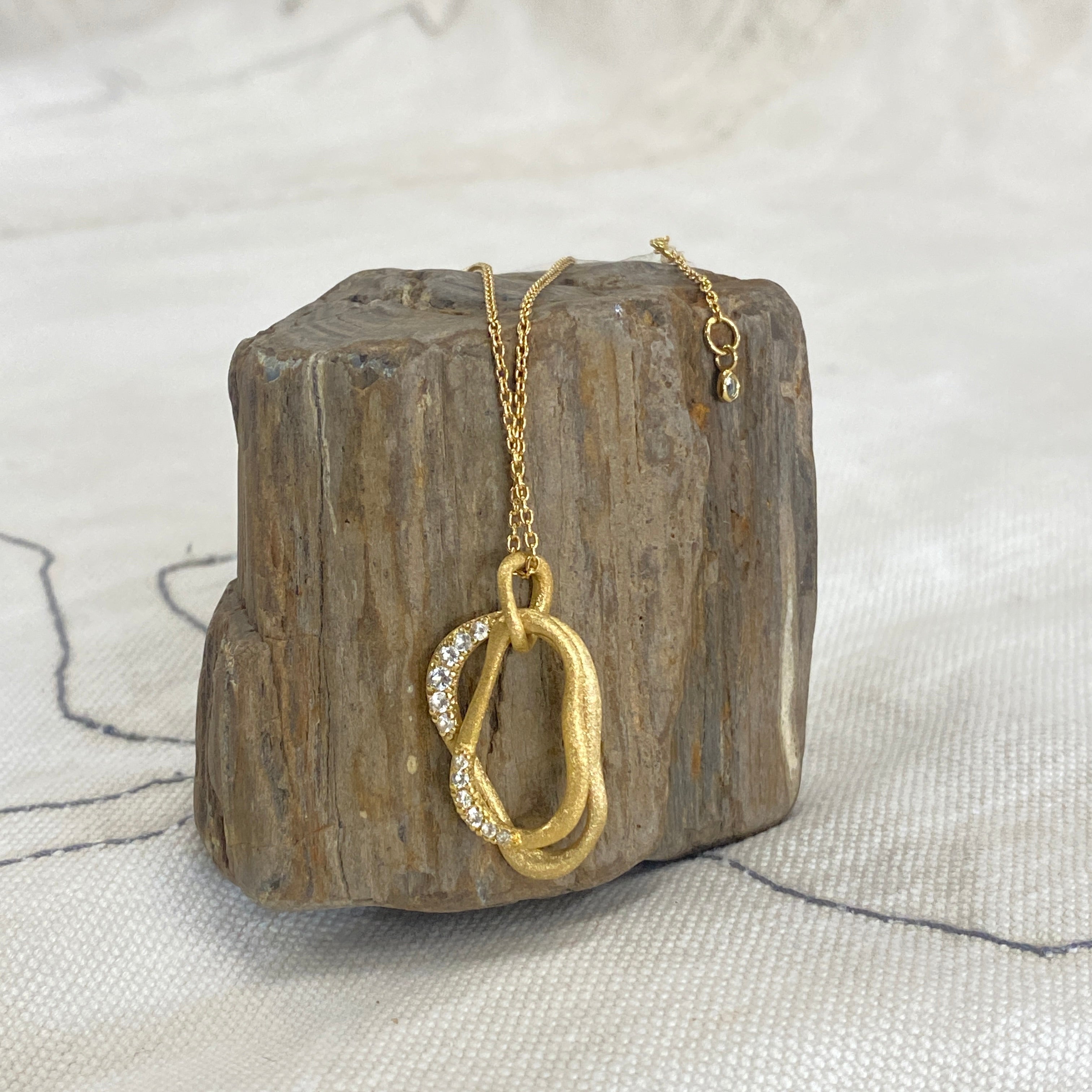 Rameau Torsion Necklace - Gold