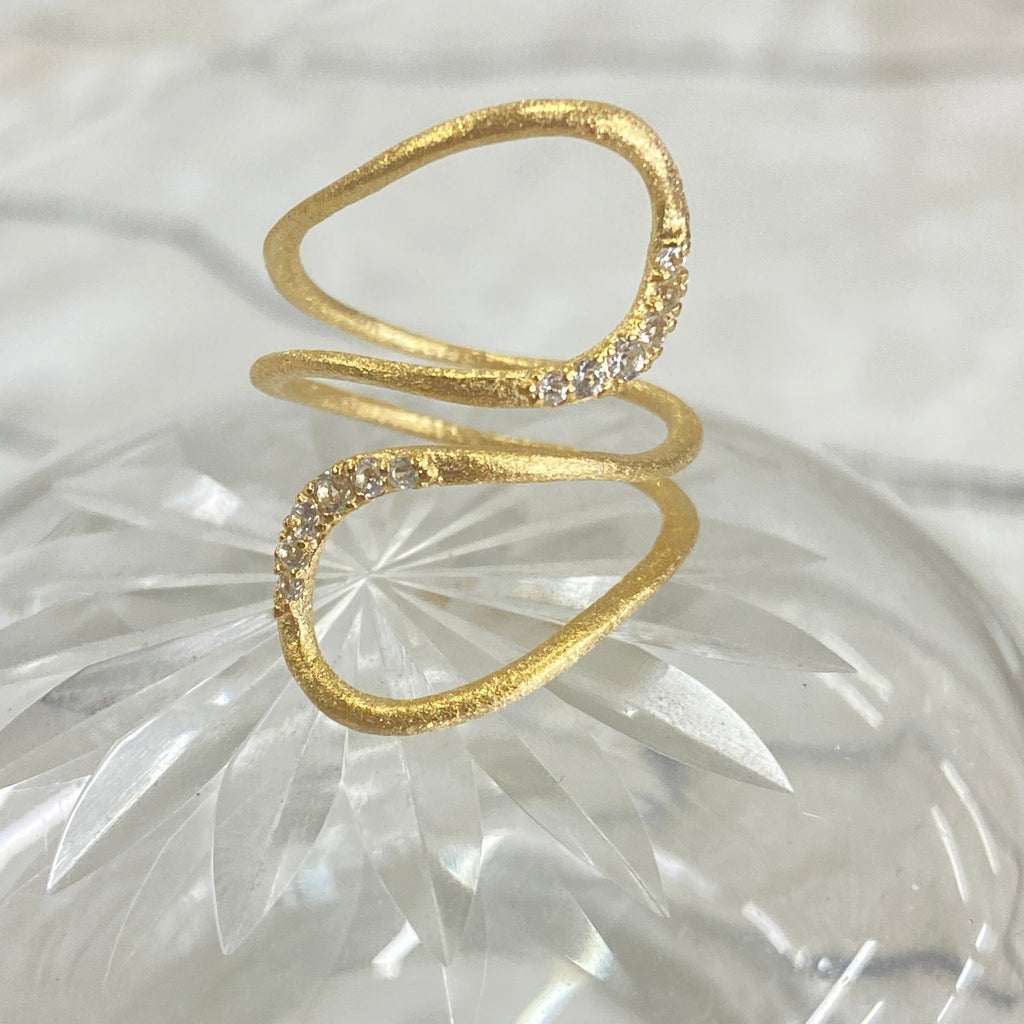 Rameau Torsion Ring - Gold