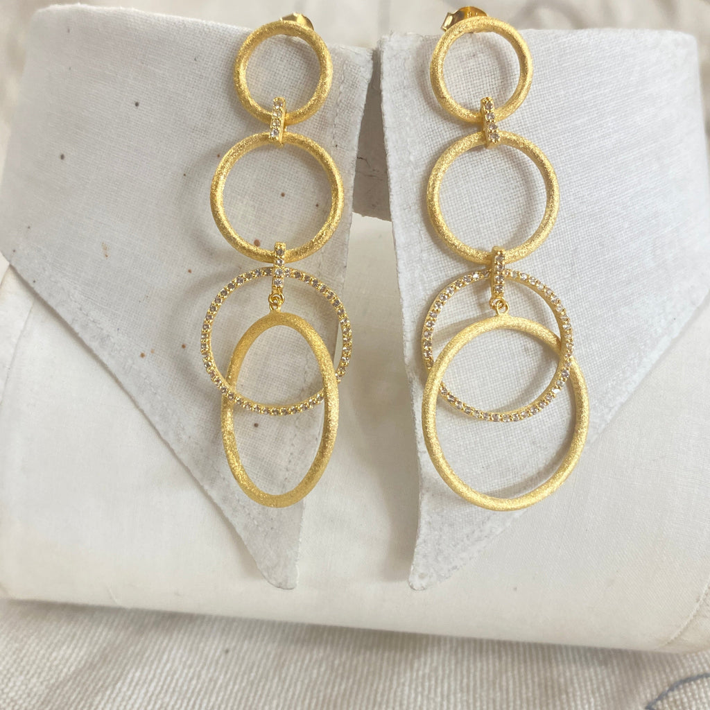 Rameau Earrings - Gold